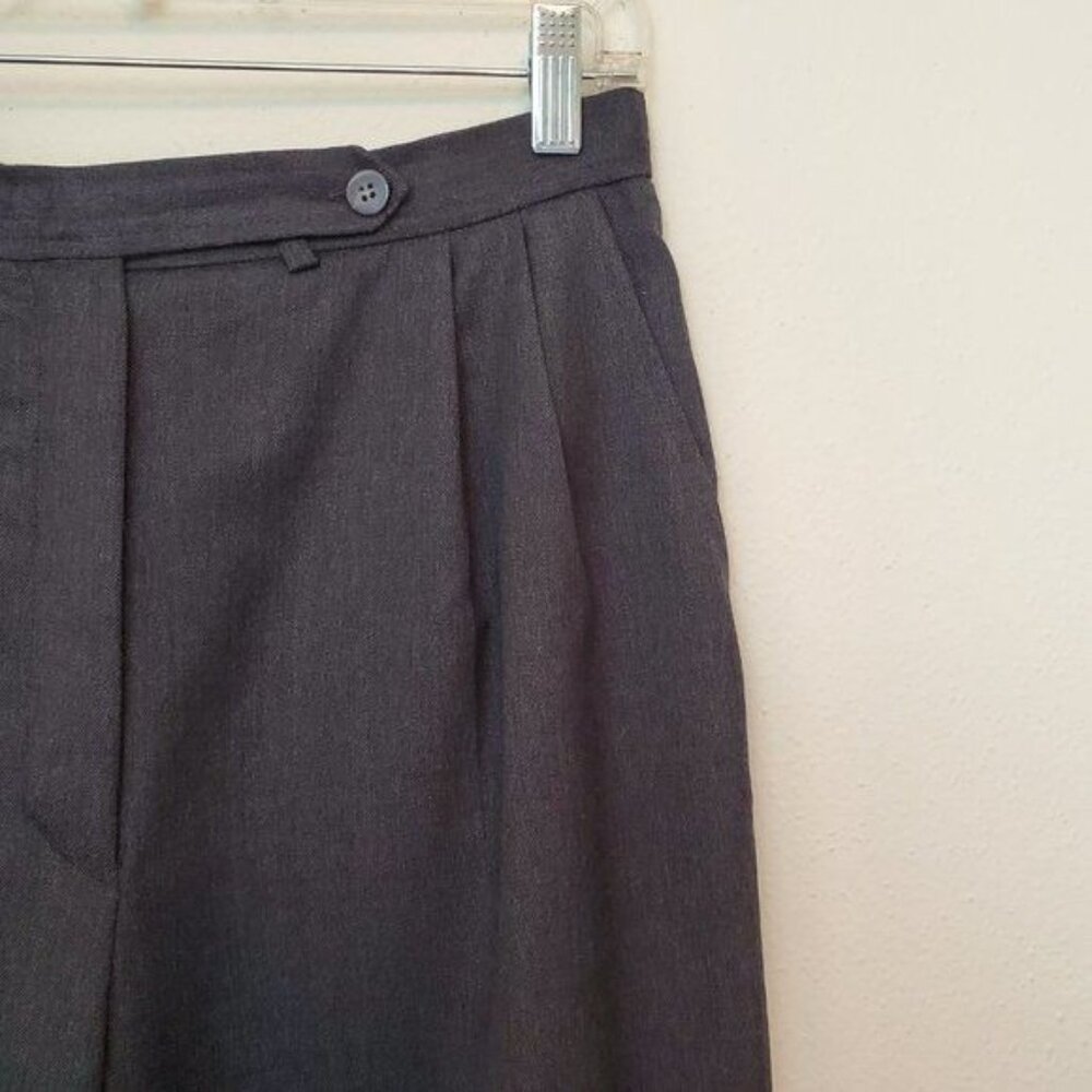 Pendleton gray wool pleat front pants lined - Picture 2 of 12